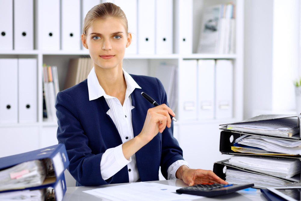 portrait d'une secrétaire juridique